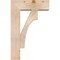 Ekena Millwork Westlake Block Smooth Bracket w/ Offset Brace, Douglas Fir, 7 1/2"W x 22"D x 34"H BKT0806X22X34WTL05SDF - alternate 3